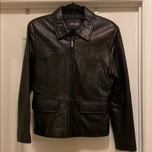 Adler collection leather jacket